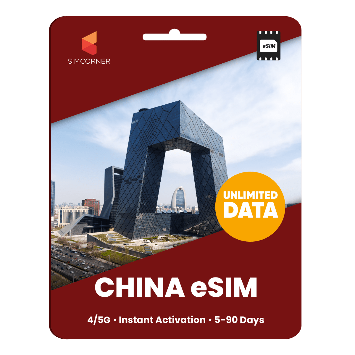 [eSIM] China Unlimited Data - SimCorner