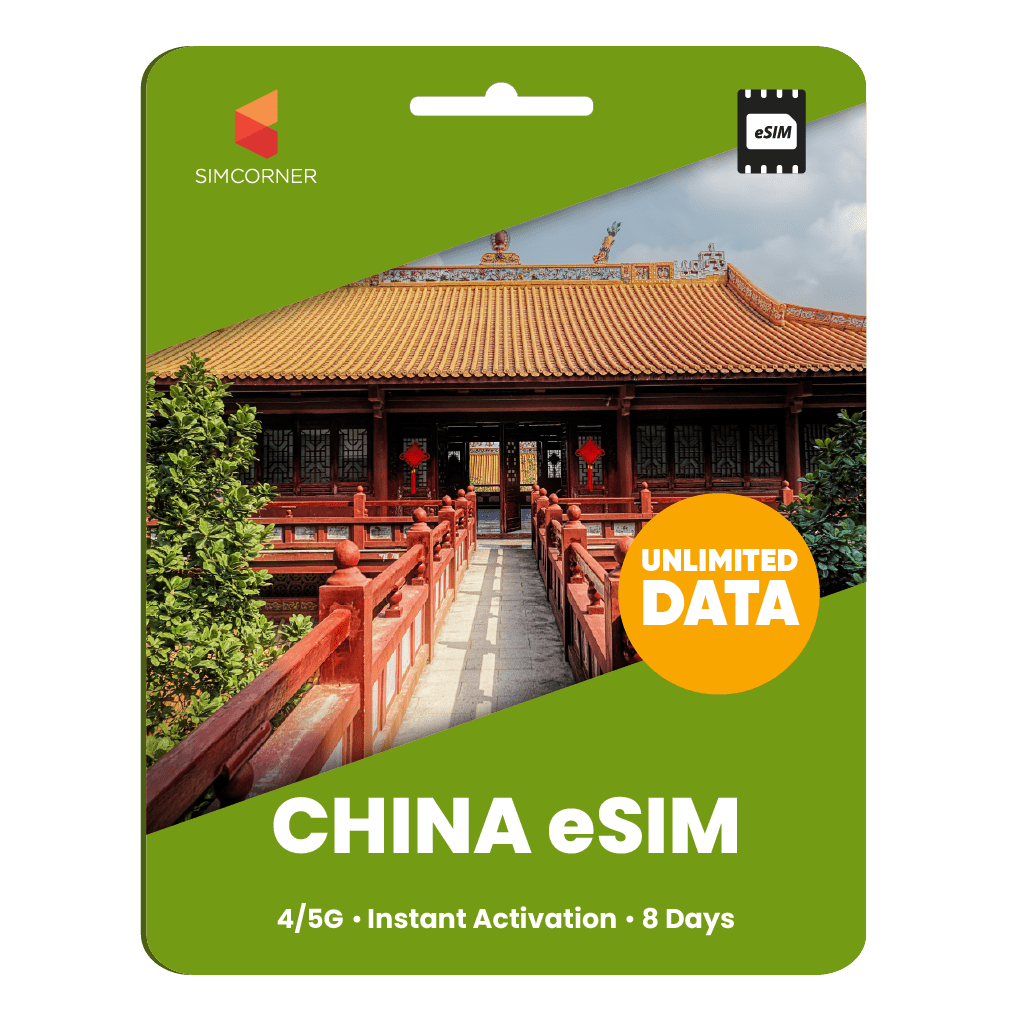 [eSIM] China Unlimited Data - SimCorner