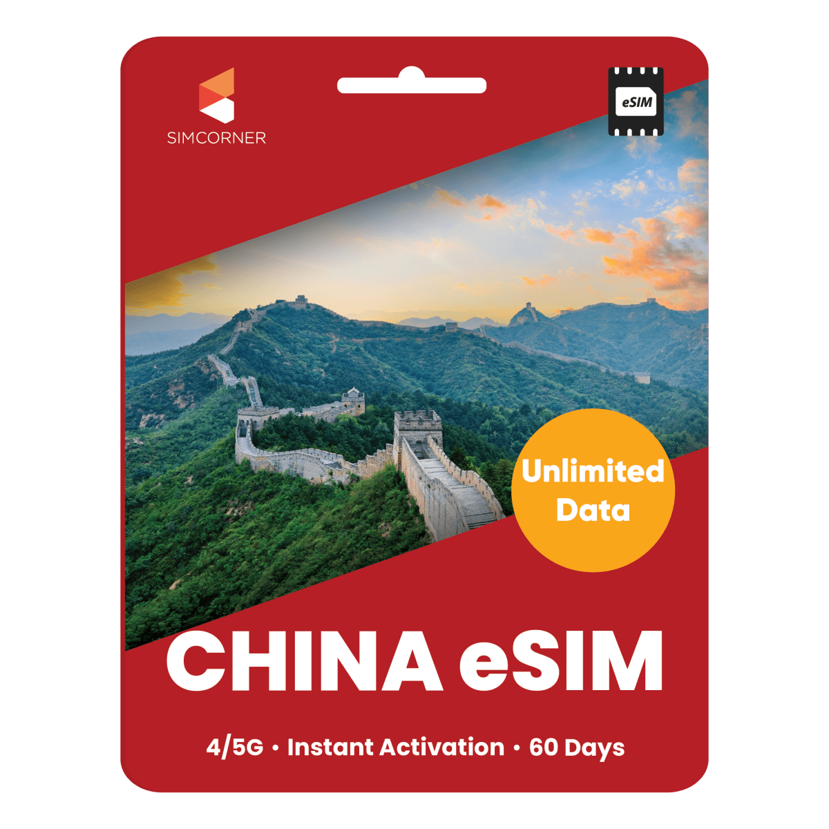 [eSIM] China Unlimited Data - SimCorner