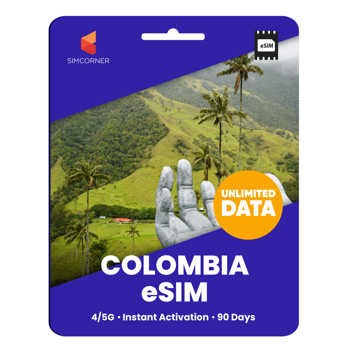 [eSIM] Colombia Unlimited Data - SimCorner