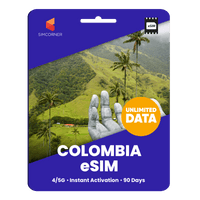 Thumbnail for [eSIM] Colombia Unlimited Data - SimCorner