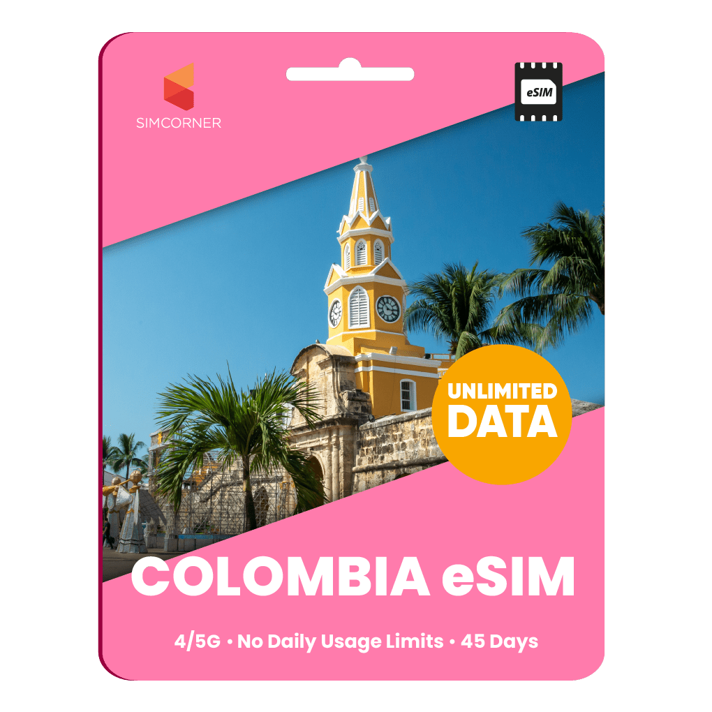 [eSIM] Colombia Unlimited Data - SimCorner