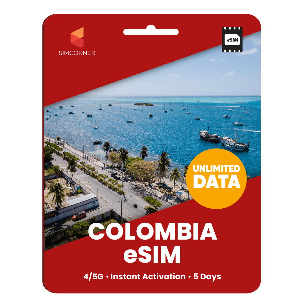 [eSIM] Colombia Unlimited Data - SimCorner