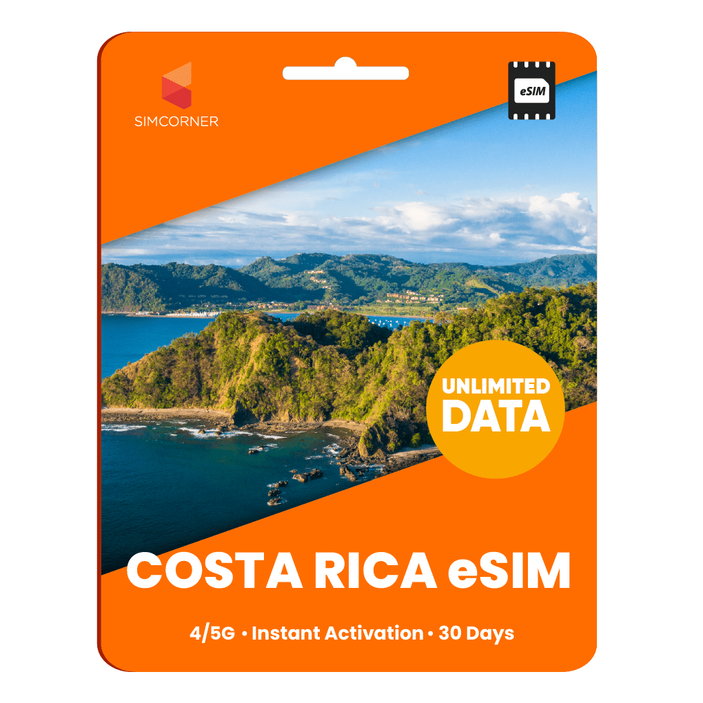 [eSIM] Costa Rica Unlimited Data - SimCorner