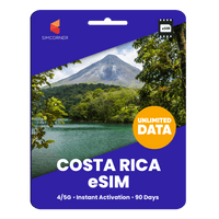 Thumbnail for [eSIM] Costa Rica Unlimited Data - SimCorner