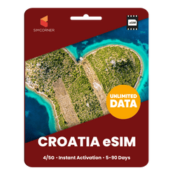 [eSIM] Croatia Unlimited Data
