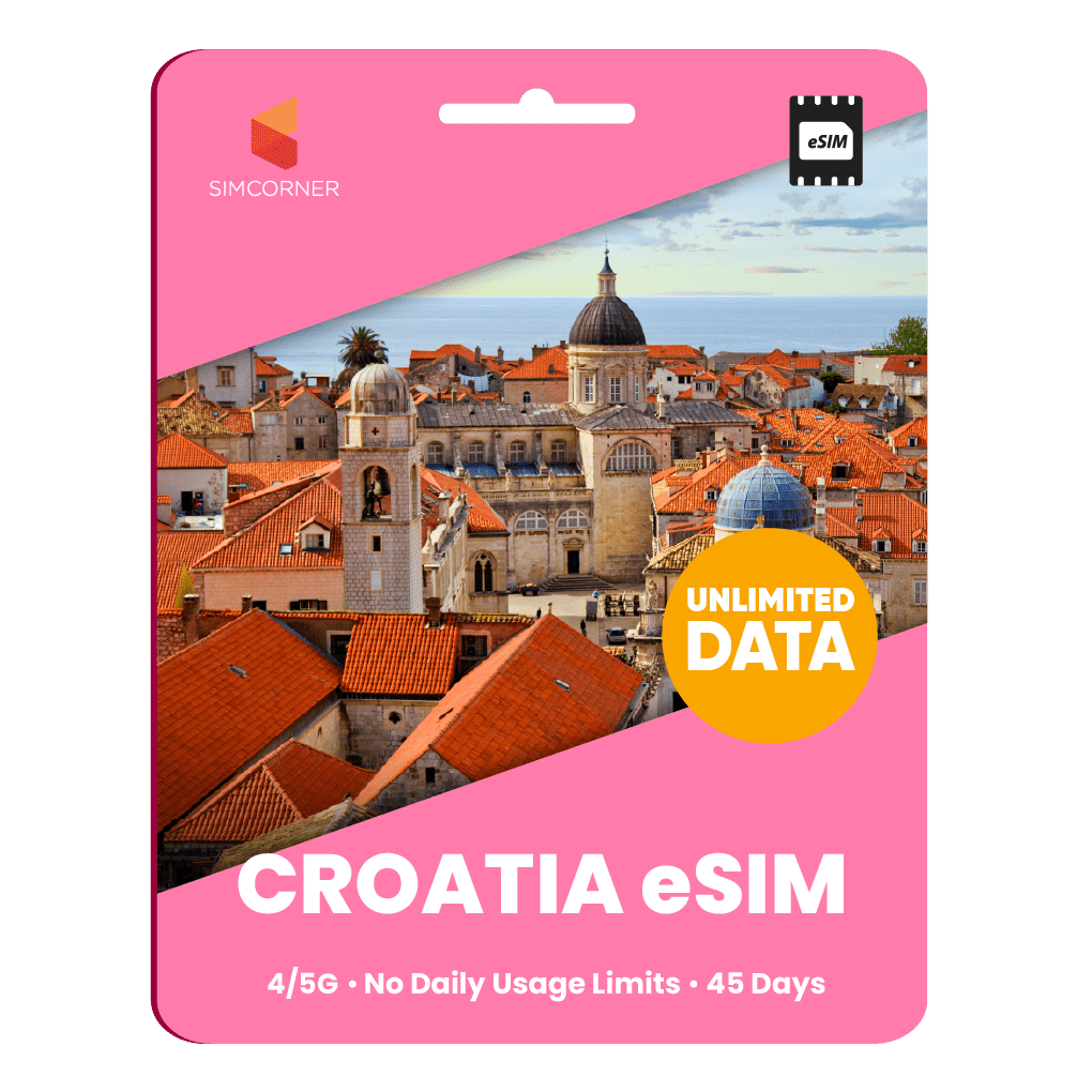 [eSIM] Croatia Unlimited Data - SimCorner