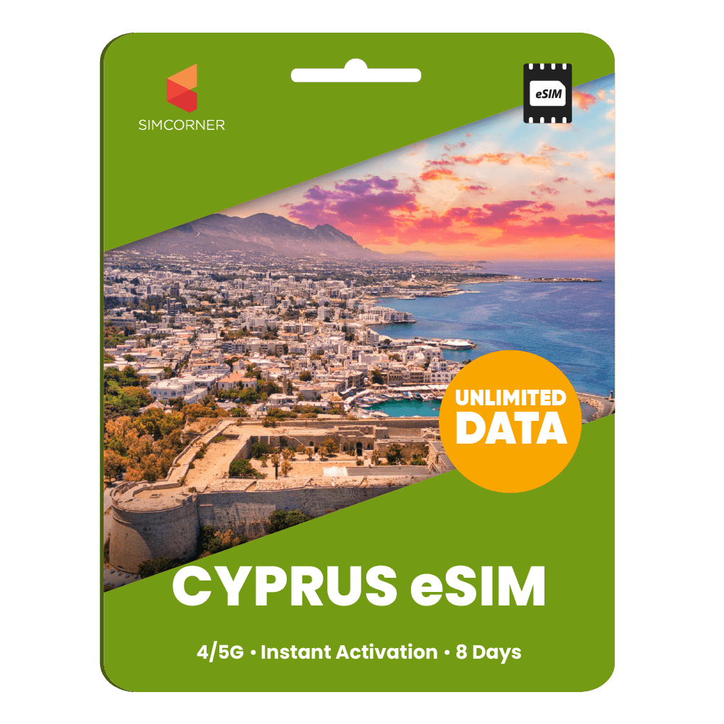 [eSIM] Cyprus Unlimited Data - SimCorner