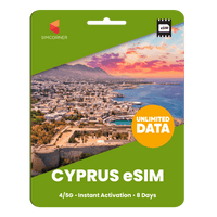Thumbnail for [eSIM] Cyprus Unlimited Data - SimCorner