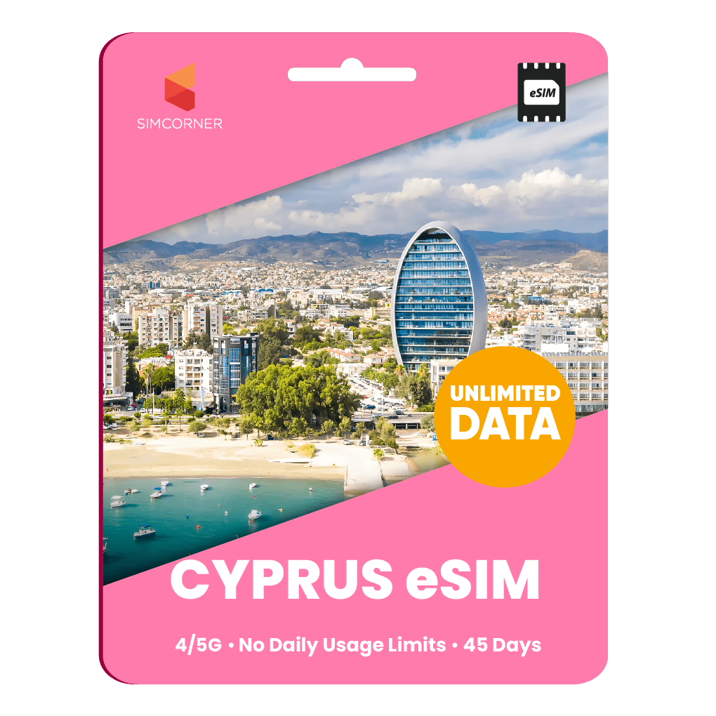 [eSIM] Cyprus Unlimited Data - SimCorner