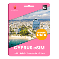 Thumbnail for [eSIM] Cyprus Unlimited Data - SimCorner