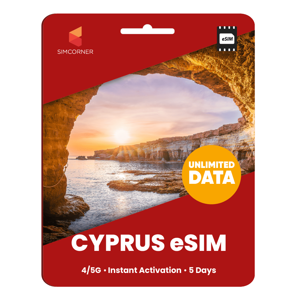 [eSIM] Cyprus Unlimited Data - SimCorner
