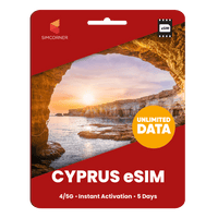 Thumbnail for [eSIM] Cyprus Unlimited Data - SimCorner