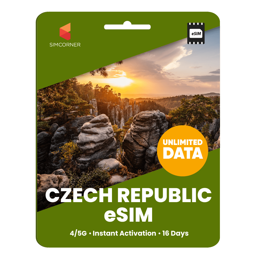 [eSIM] Czech Republic Unlimited Data - SimCorner