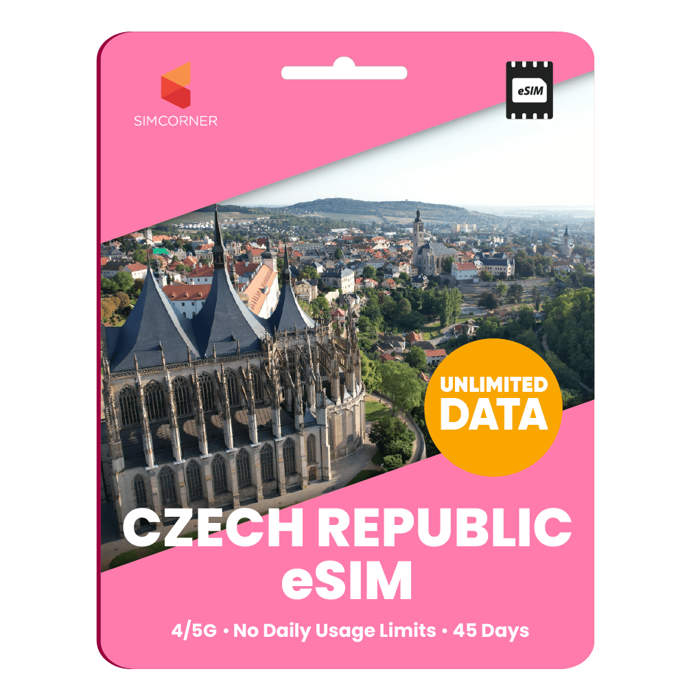 [eSIM] Czech Republic Unlimited Data - SimCorner