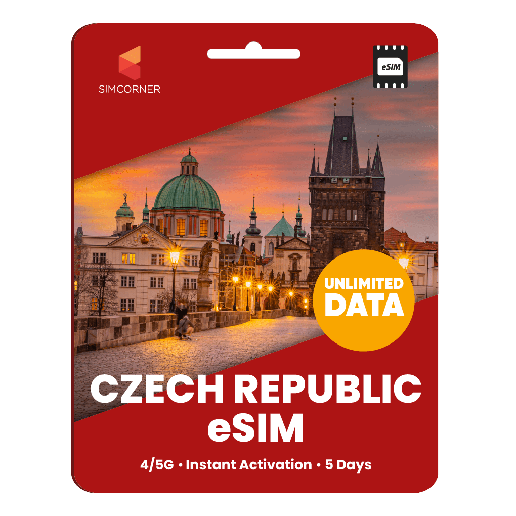 [eSIM] Czech Republic Unlimited Data - SimCorner
