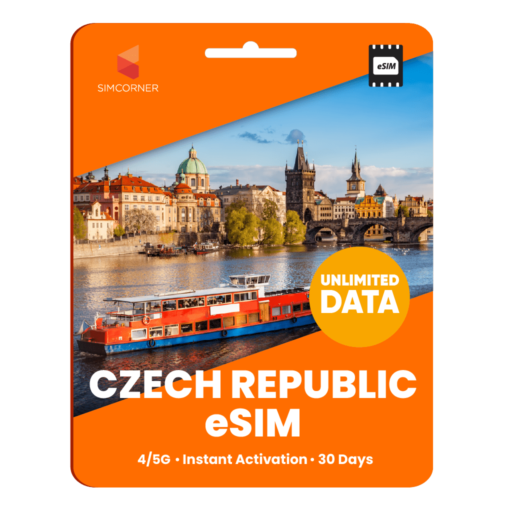 [eSIM] Czech Republic Unlimited Data - 30 Days