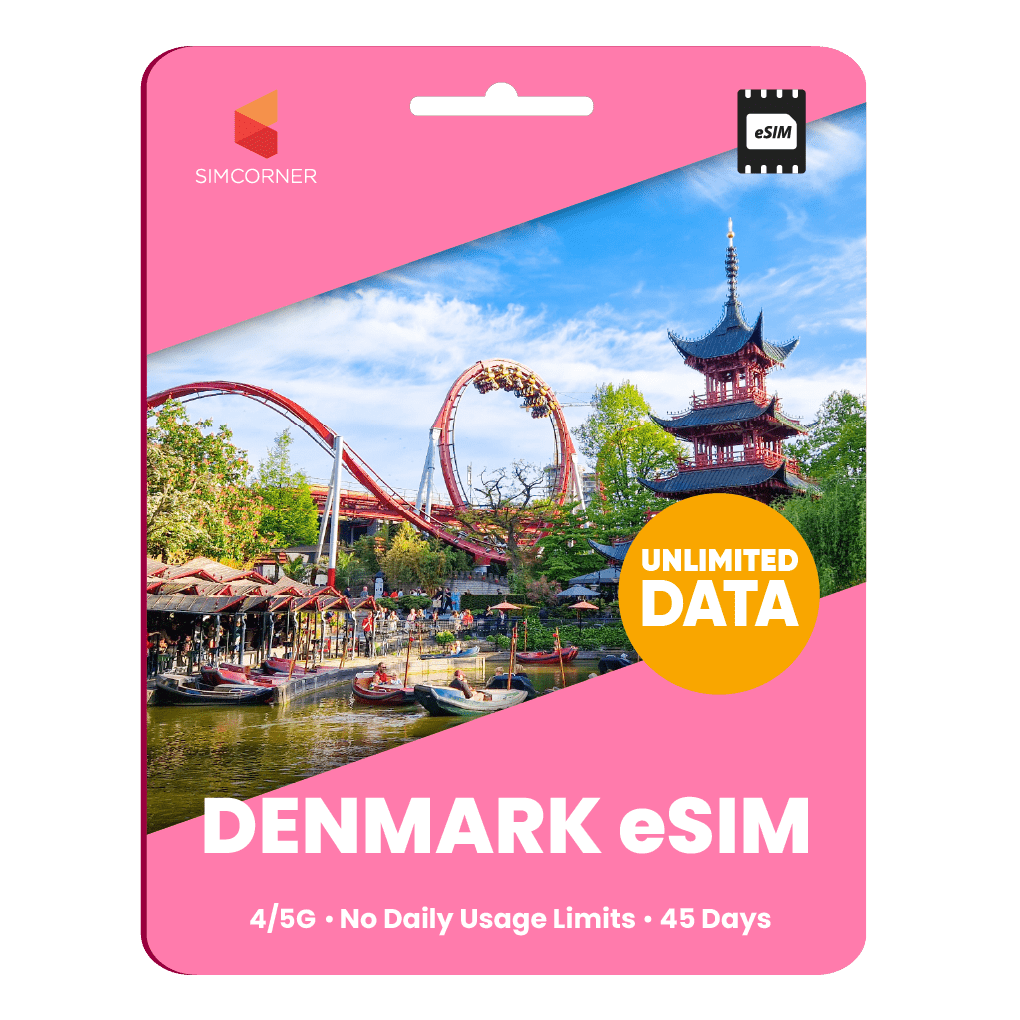 [eSIM] Denmark Unlimited Data - SimCorner