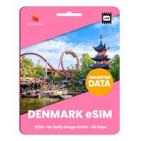 Thumbnail for [eSIM] Denmark Unlimited Data - SimCorner