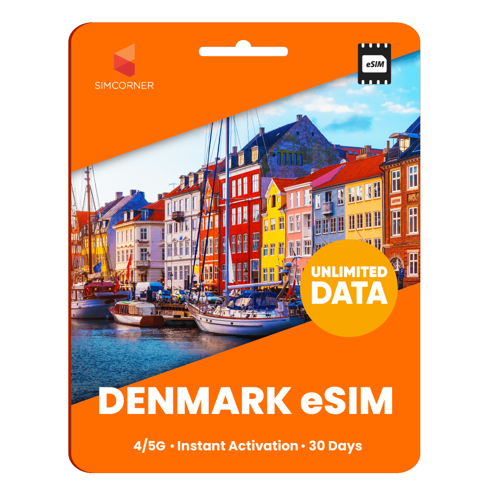 [eSIM] Denmark Unlimited Data - 30 Days