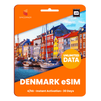 Thumbnail for [eSIM] Denmark Unlimited Data - 30 Days