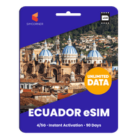 Thumbnail for [eSIM] Ecuador Unlimited Data - SimCorner