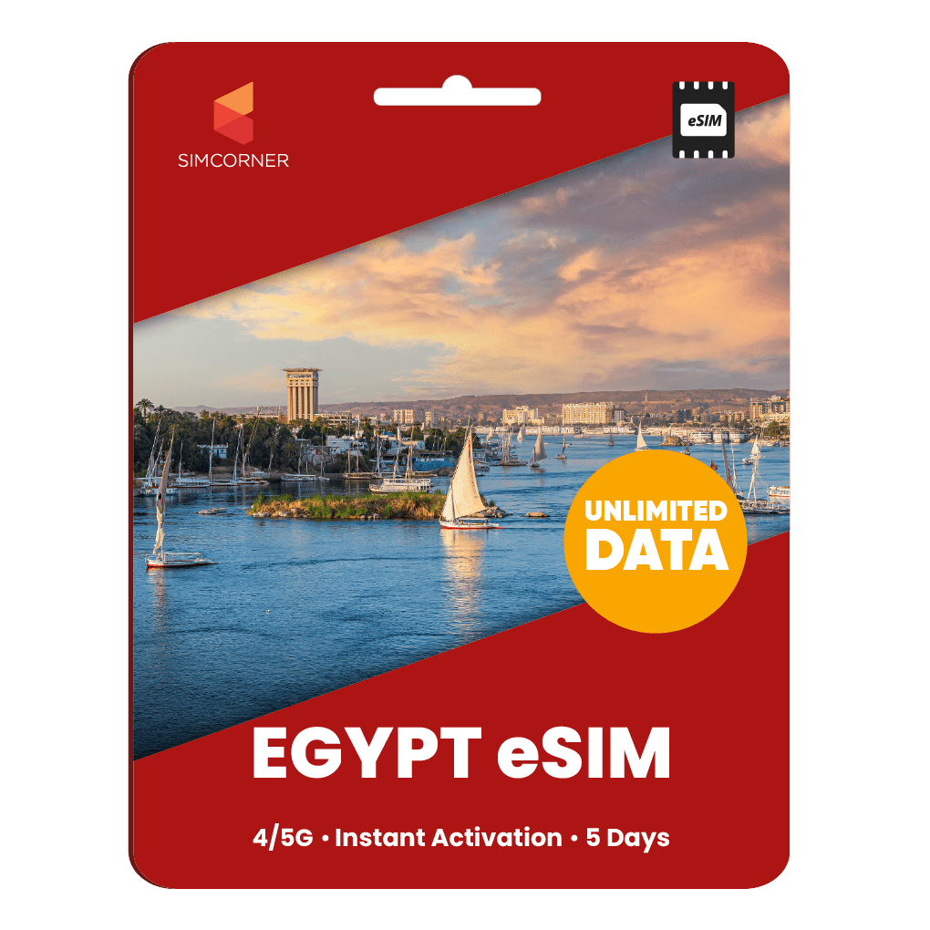 [eSIM] Egypt Unlimited Data - SimCorner