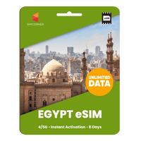 Thumbnail for [eSIM] Egypt Unlimited Data - SimCorner