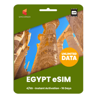 Thumbnail for [eSIM] Egypt Unlimited Data - SimCorner