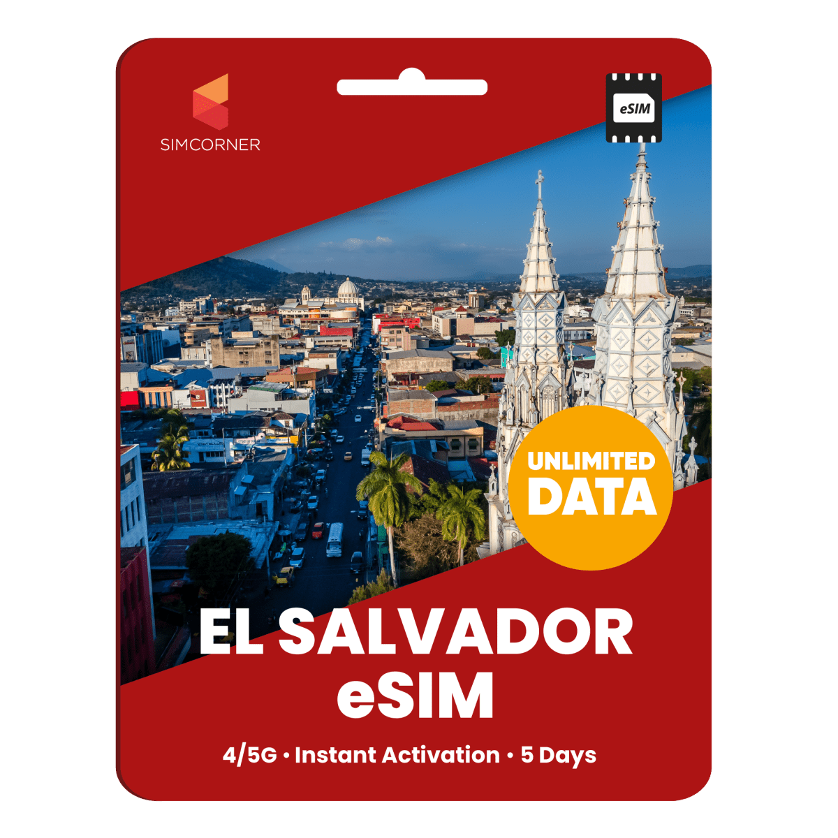 [eSIM] El Salvador Unlimited Data - SimCorner