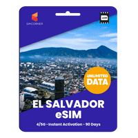 Thumbnail for [eSIM] El Salvador Unlimited Data - SimCorner