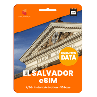 Thumbnail for [eSIM] El Salvador Unlimited Data - SimCorner