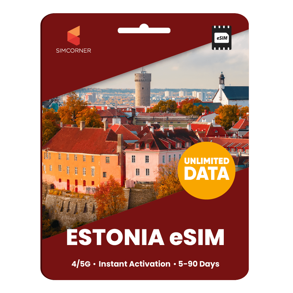 [eSIM] Estonia Unlimited Data - SimCorner
