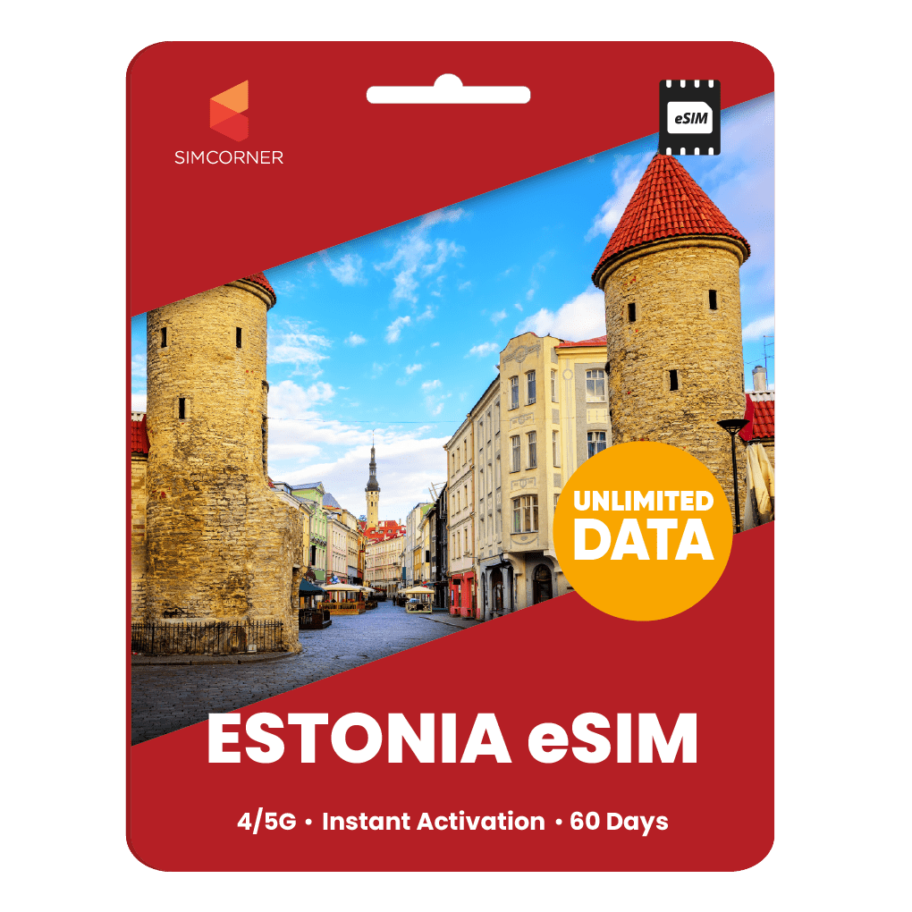[eSIM] Estonia Unlimited Data - SimCorner