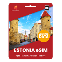Thumbnail for [eSIM] Estonia Unlimited Data - SimCorner