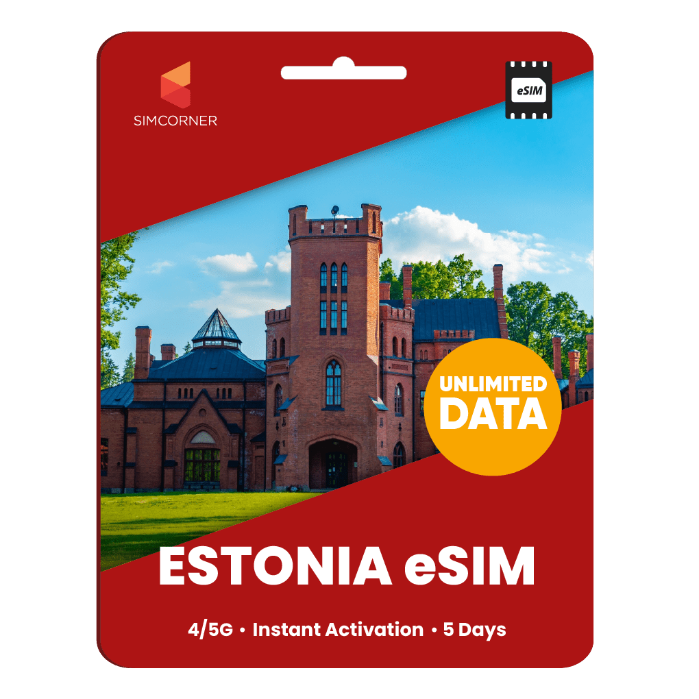 [eSIM] Estonia Unlimited Data - SimCorner