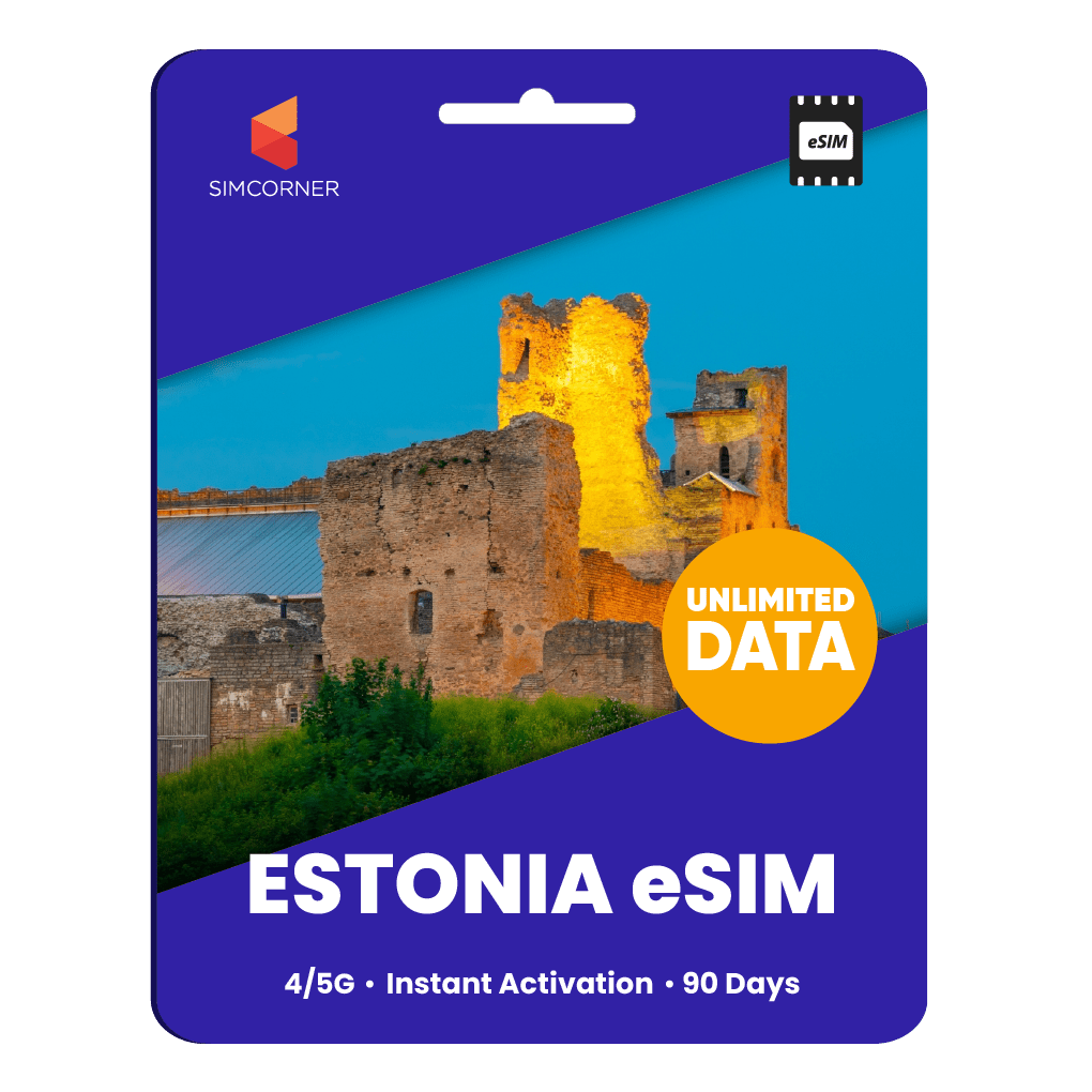 [eSIM] Estonia Unlimited Data - SimCorner