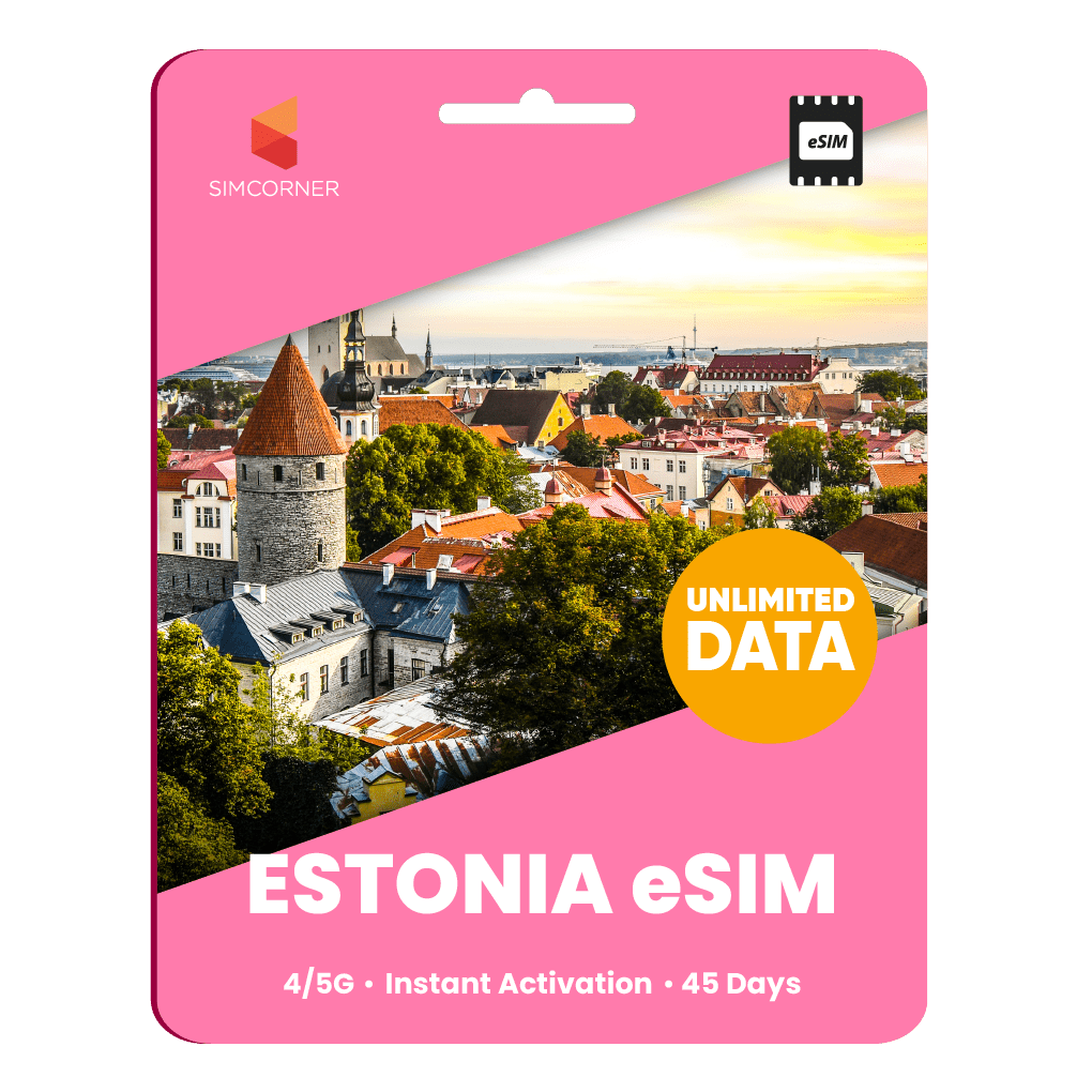 [eSIM] Estonia Unlimited Data - SimCorner