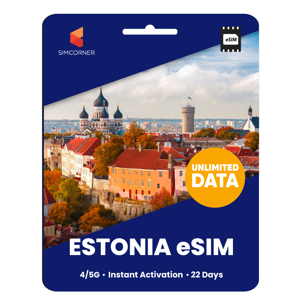[eSIM] Estonia Unlimited Data - SimCorner