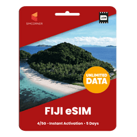 Thumbnail for [eSIM] Fiji Unlimited Data - SimCorner