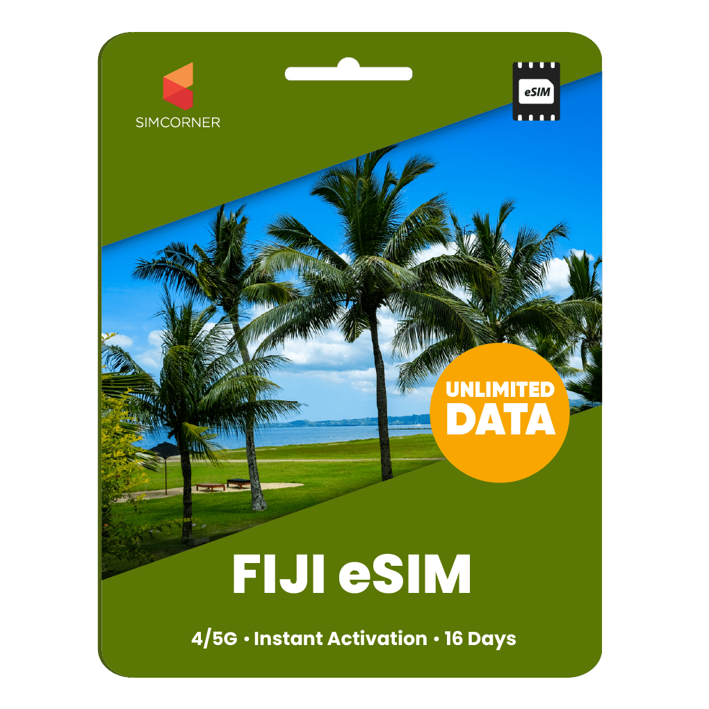 [eSIM] Fiji Unlimited Data - SimCorner