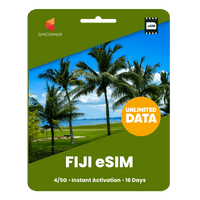 Thumbnail for [eSIM] Fiji Unlimited Data - SimCorner