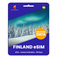 Thumbnail for [eSIM] Finland Unlimited Data - SimCorner