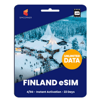 Thumbnail for [eSIM] Finland Unlimited Data - SimCorner