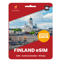 Thumbnail for [eSIM] Finland Unlimited Data - SimCorner
