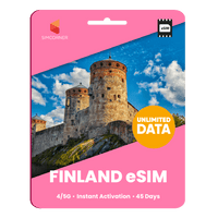 Thumbnail for [eSIM] Finland Unlimited Data - SimCorner