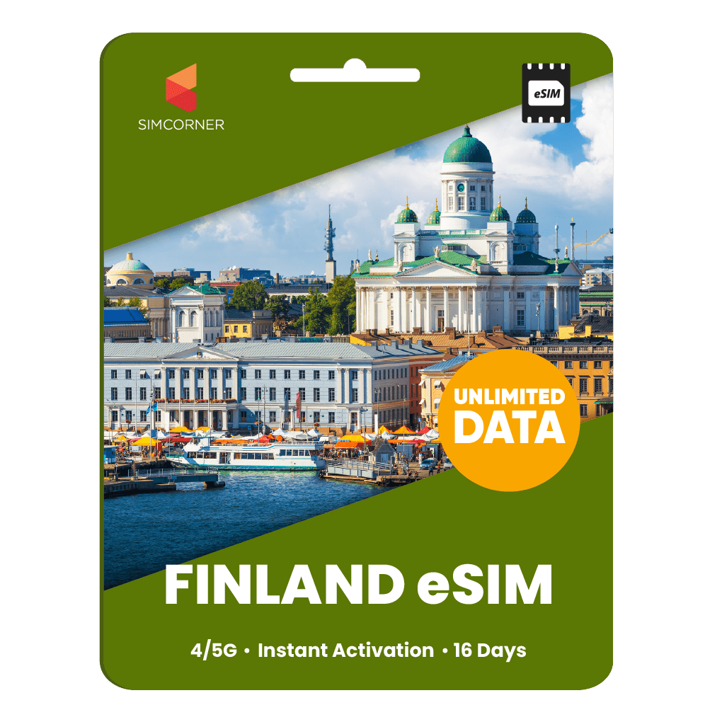 [eSIM] Finland Unlimited Data - SimCorner