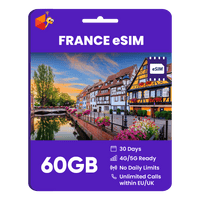 Thumbnail for [eSIM] France eSim Card (30GB/60GB) - SimCorner