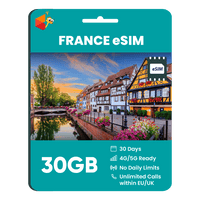 Thumbnail for [eSIM] France eSim Card (30GB/60GB) - SimCorner