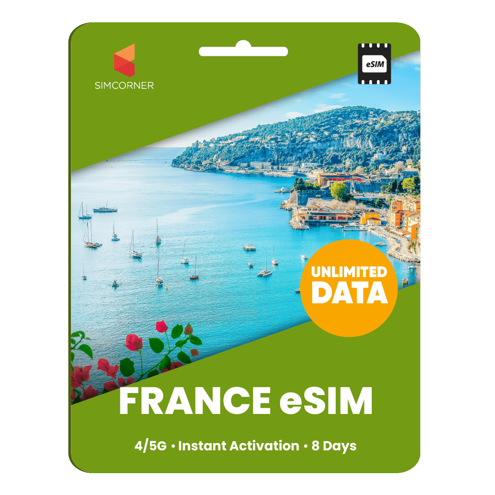 [eSIM] France Unlimited Data - SimCorner